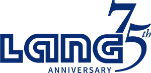 Lang Company 75th Anniversary Logo
